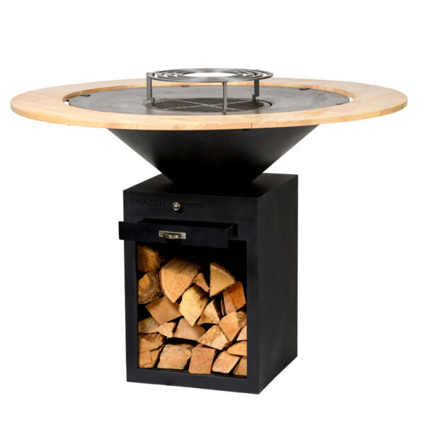 Brasero Classique acier thermolaqué noir